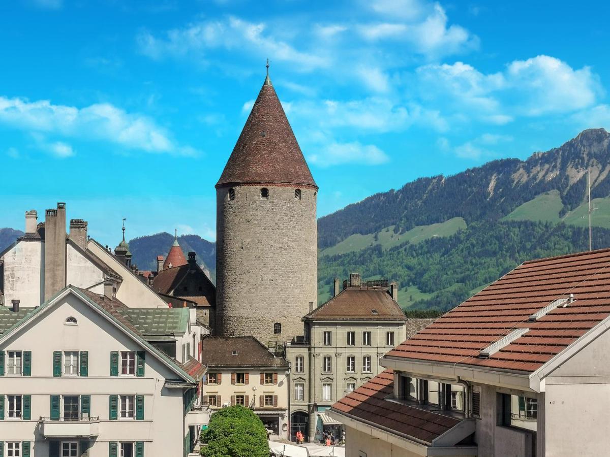 Hotel Des Alpes Bulle Center エクステリア 写真